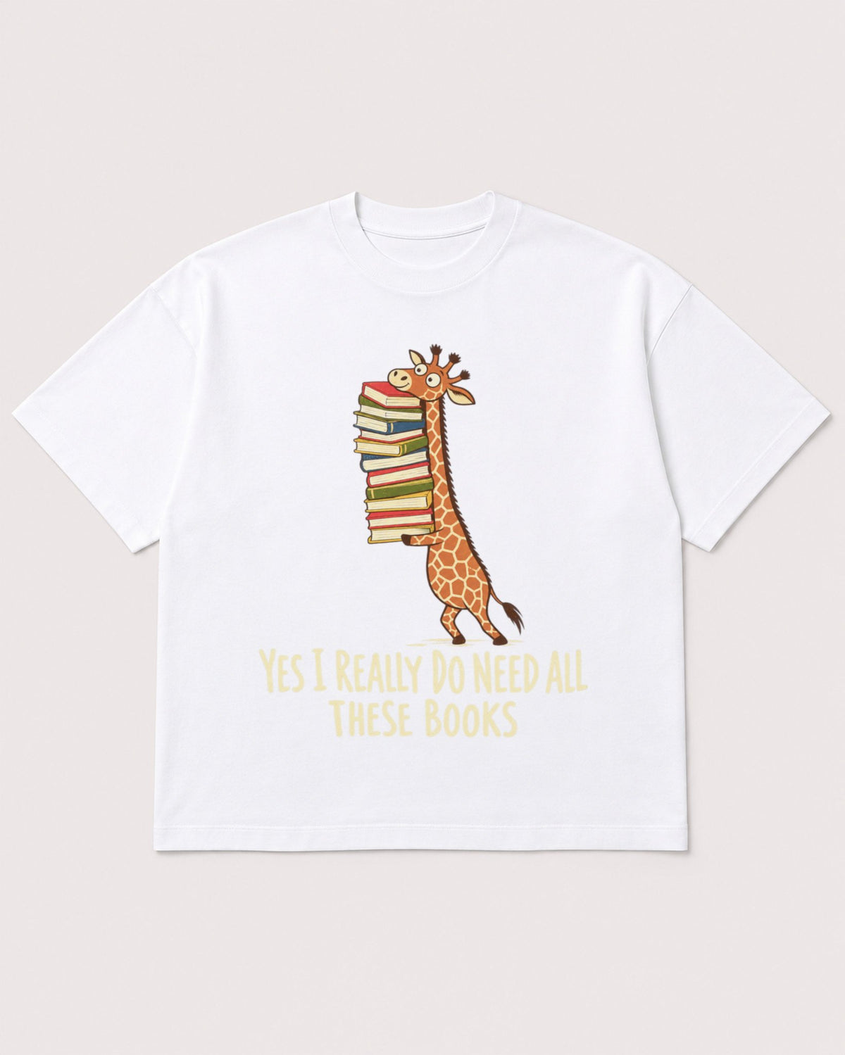 Mockup Boxy Heavyweight Tee White product