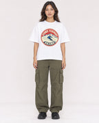 Mockup Boxy Heavyweight Tee White female full-body 02