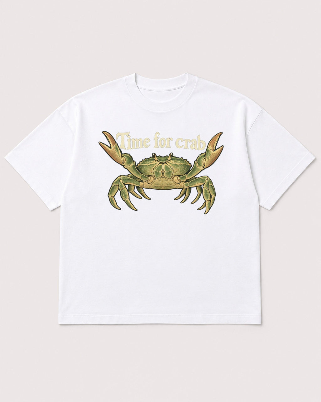 Mockup Boxy Heavyweight Tee White product