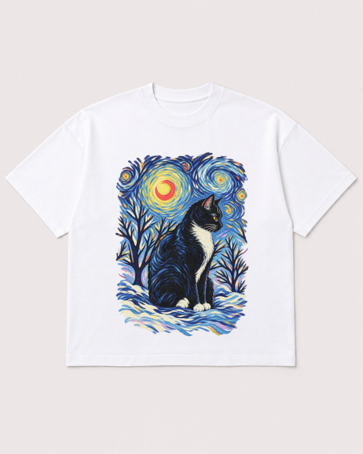 Mockup Boxy Heavyweight Tee White product