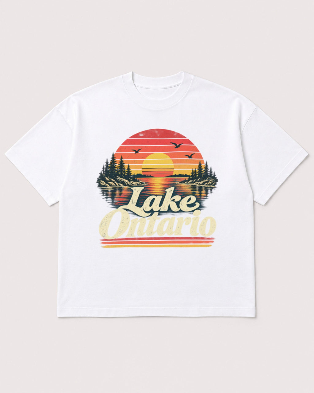 Mockup Boxy Heavyweight Tee White product