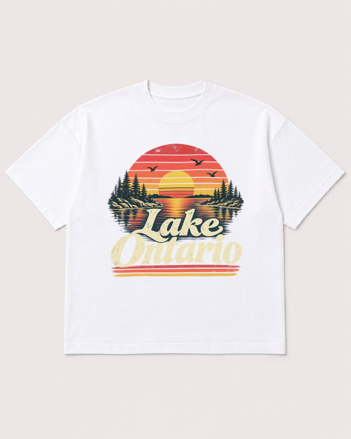 Mockup Boxy Heavyweight Tee White product