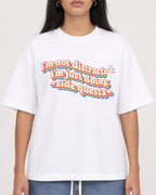 Mockup Boxy Heavyweight Tee White female close-up 46