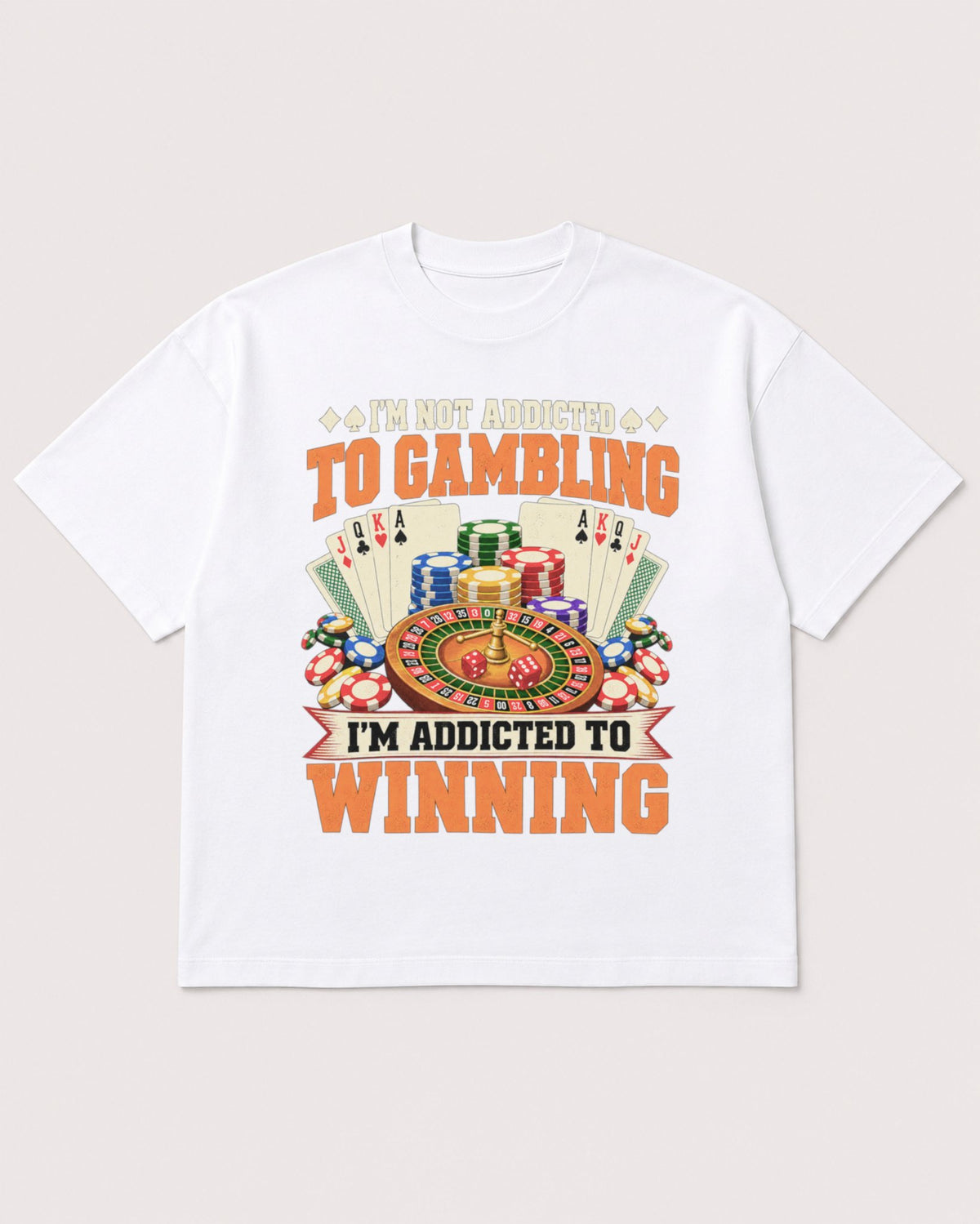 Mockup Boxy Heavyweight Tee White product