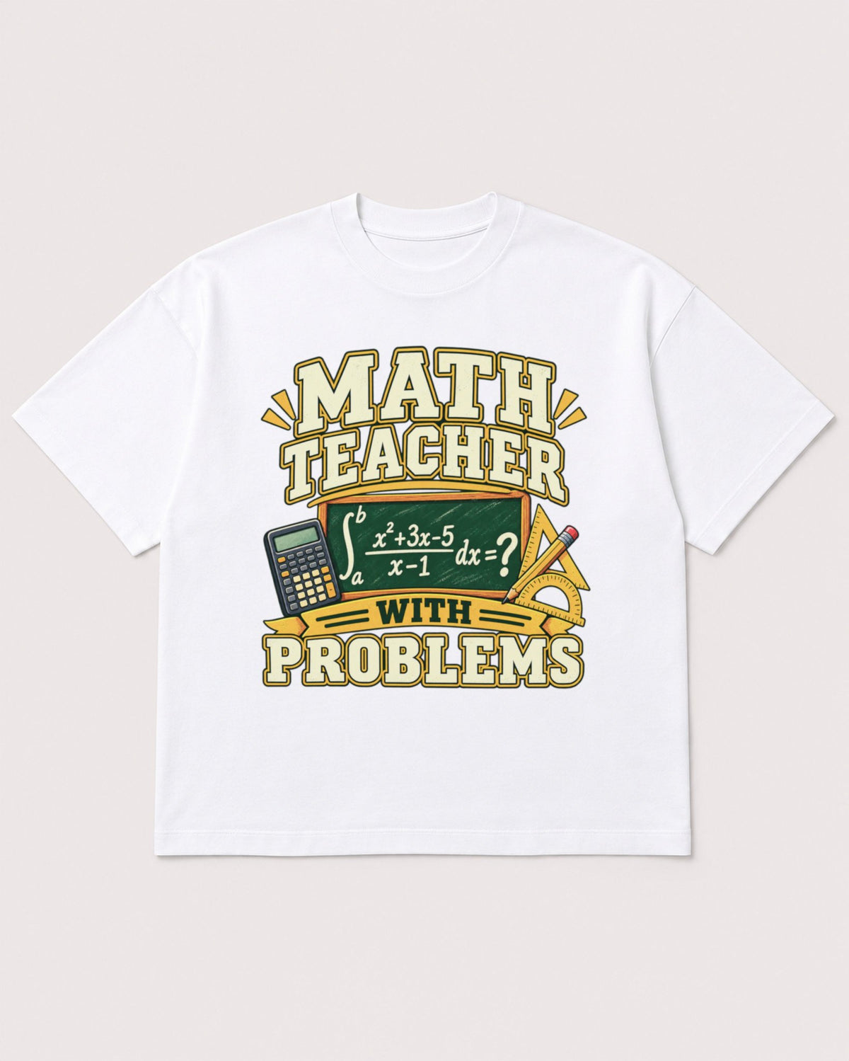 Mockup Boxy Heavyweight Tee White product