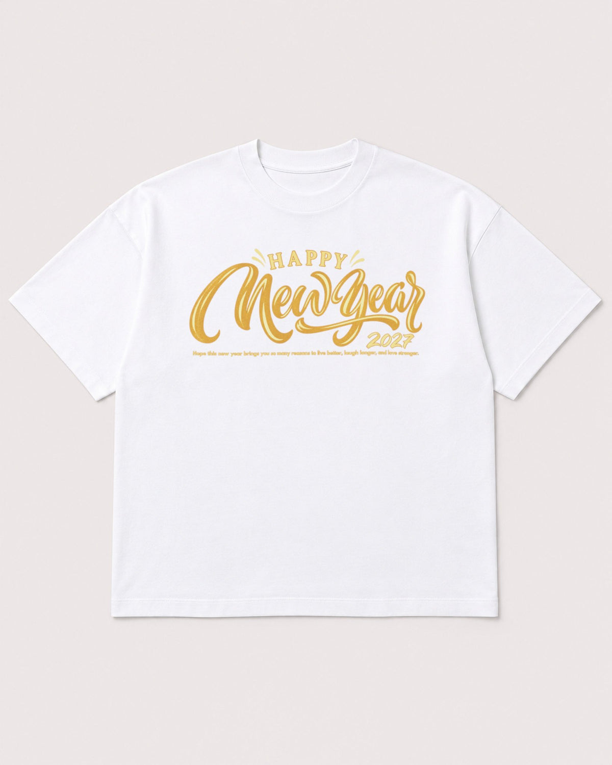 Mockup Boxy Heavyweight Tee White product