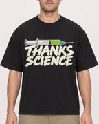 Mockup Boxy Heavyweight Tee Black male close-up 08