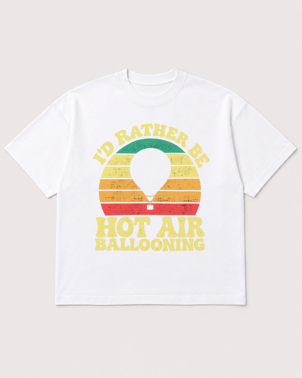 Mockup Boxy Heavyweight Tee White product