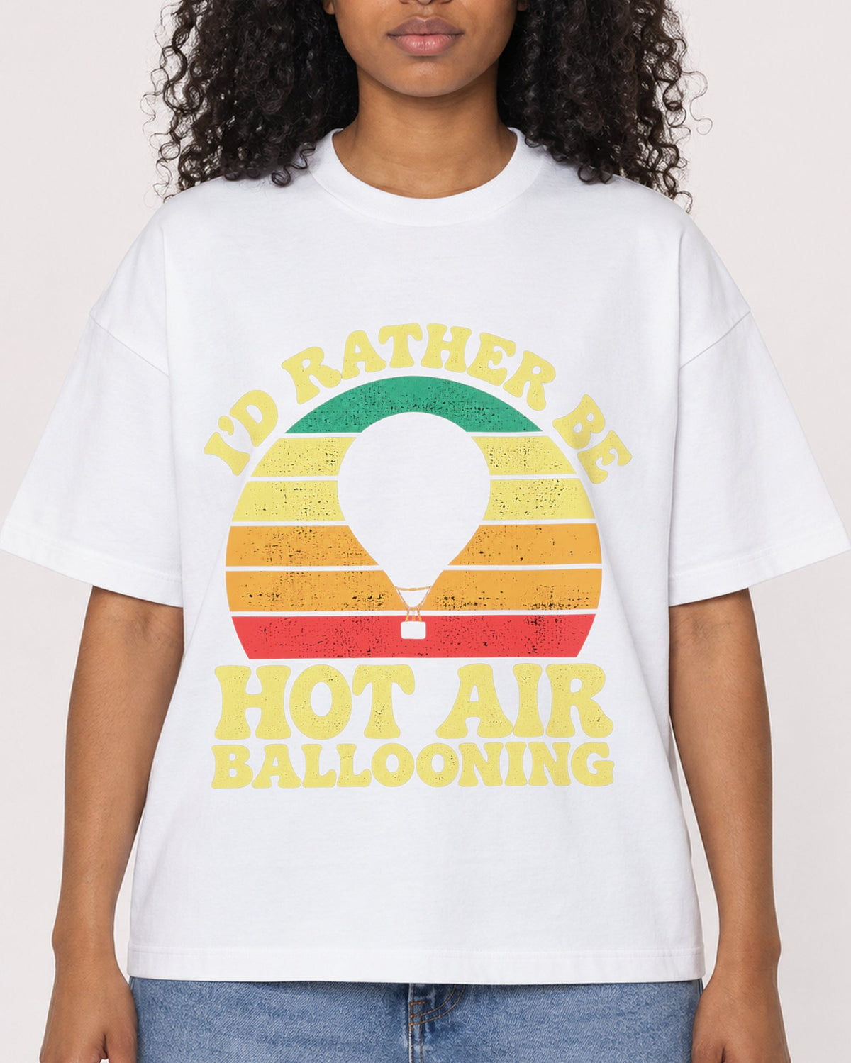 Mockup Boxy Heavyweight Tee White female close-up 05