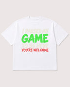 Mockup Boxy Heavyweight Tee White product