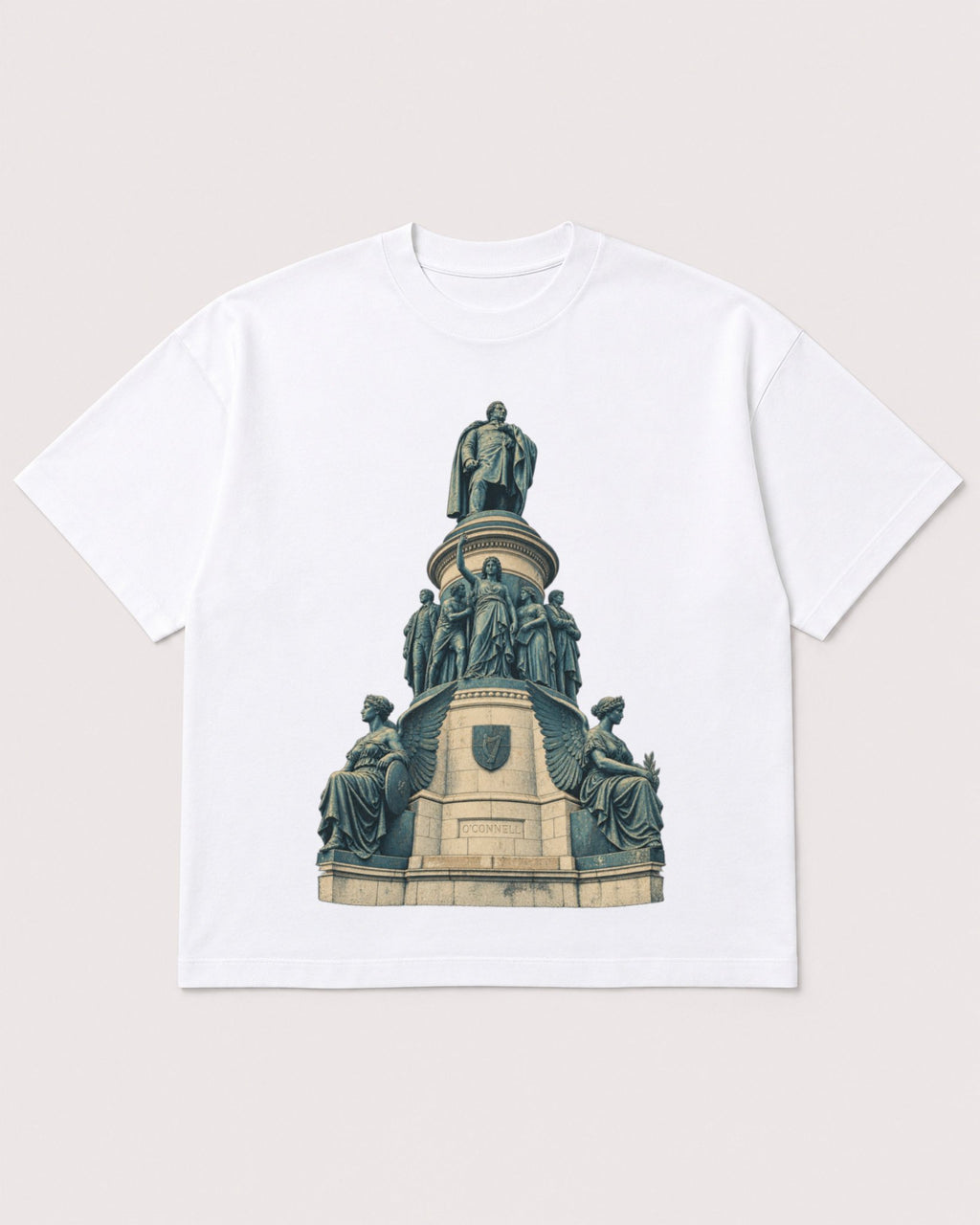 Mockup Boxy Heavyweight Tee White product