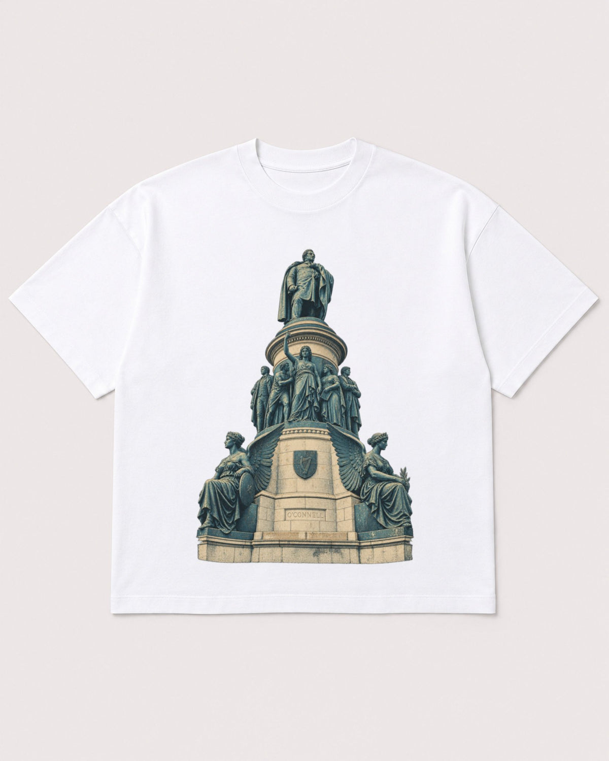 Mockup Boxy Heavyweight Tee White product