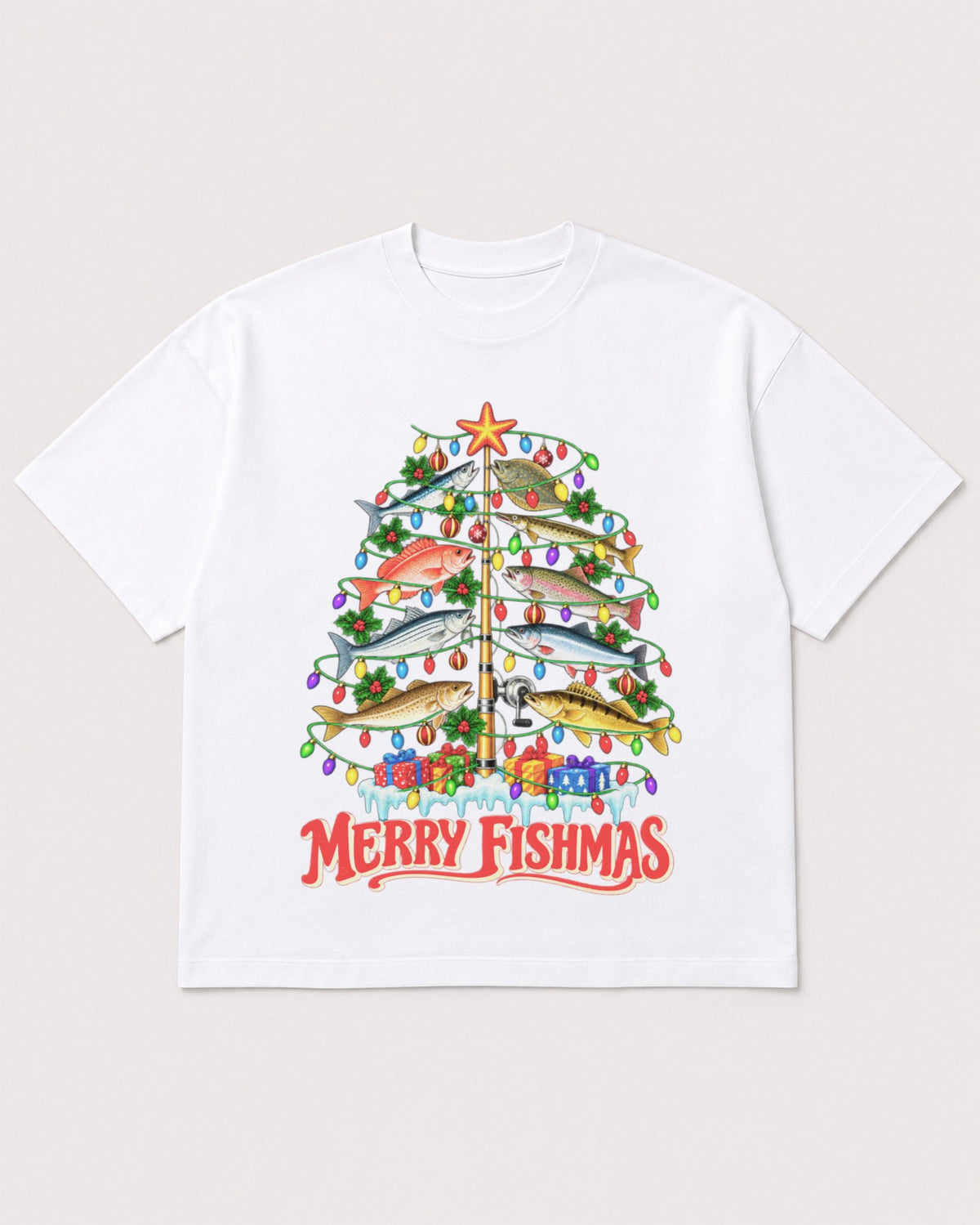 Mockup Boxy Heavyweight Tee White product