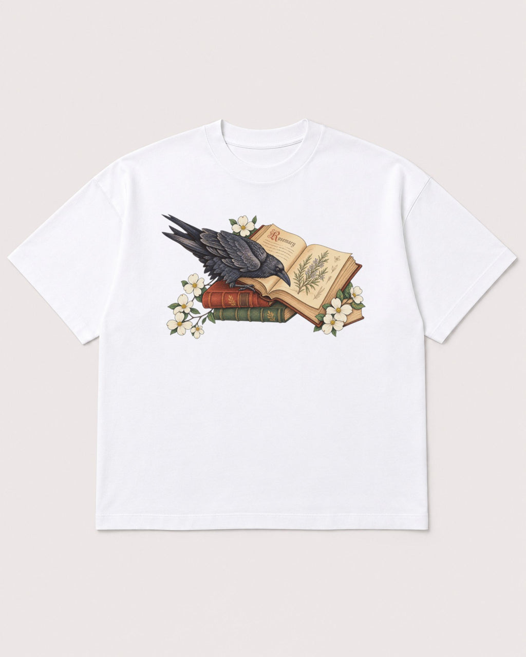 Mockup Boxy Heavyweight Tee White product