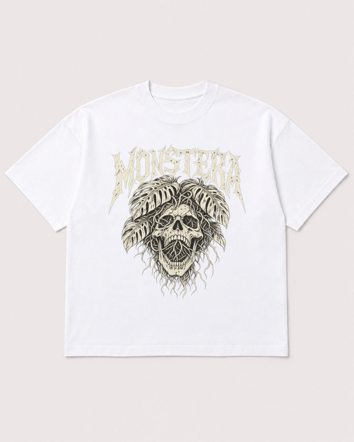 Mockup Boxy Heavyweight Tee White product