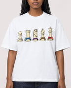 Mockup Boxy Heavyweight Tee White female close-up 04