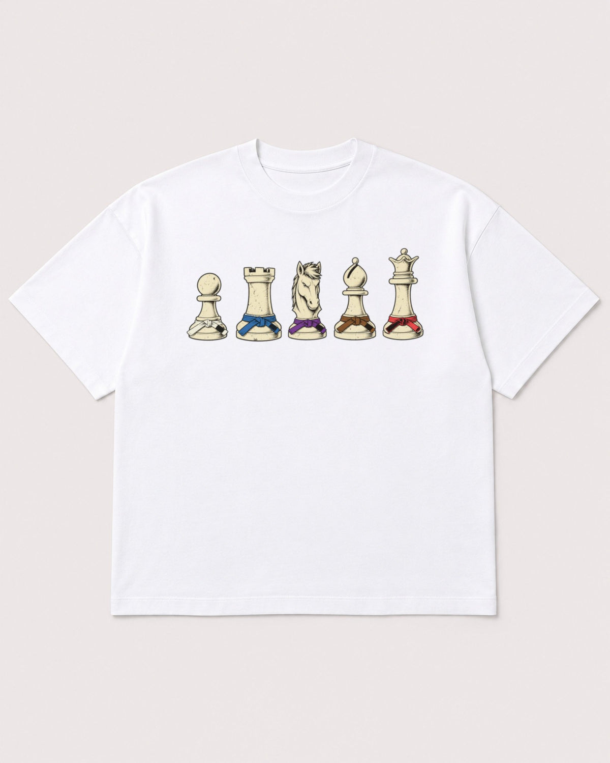 Mockup Boxy Heavyweight Tee White product