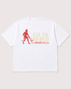 Mockup Boxy Heavyweight Tee White product