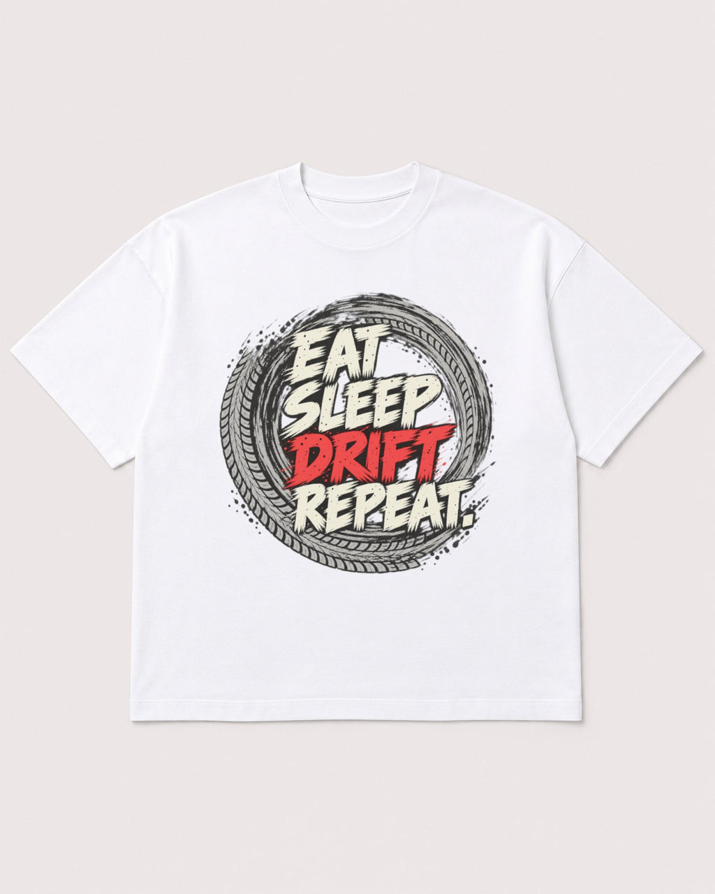 Mockup Boxy Heavyweight Tee White product