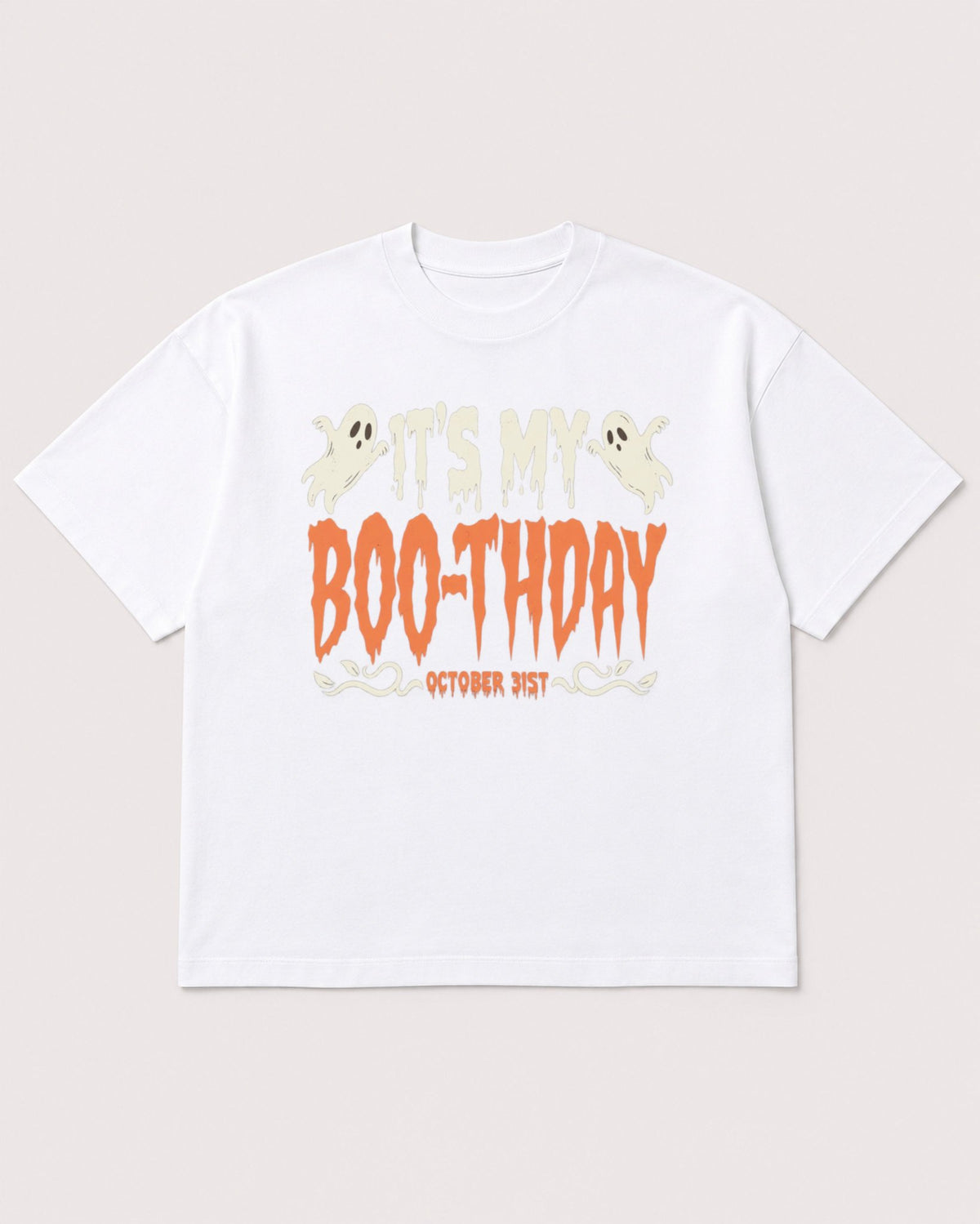 Mockup Boxy Heavyweight Tee White product