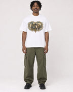 Mockup Boxy Heavyweight Tee White male full-body 04