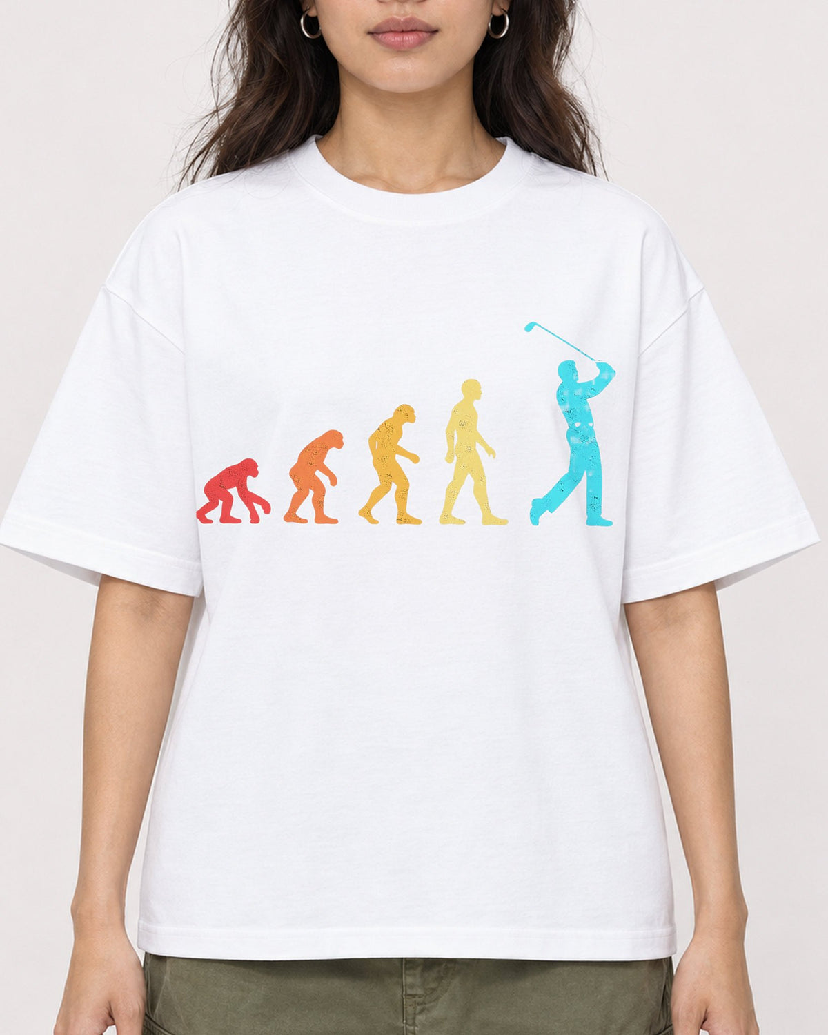 Mockup Boxy Heavyweight Tee White female close-up 02