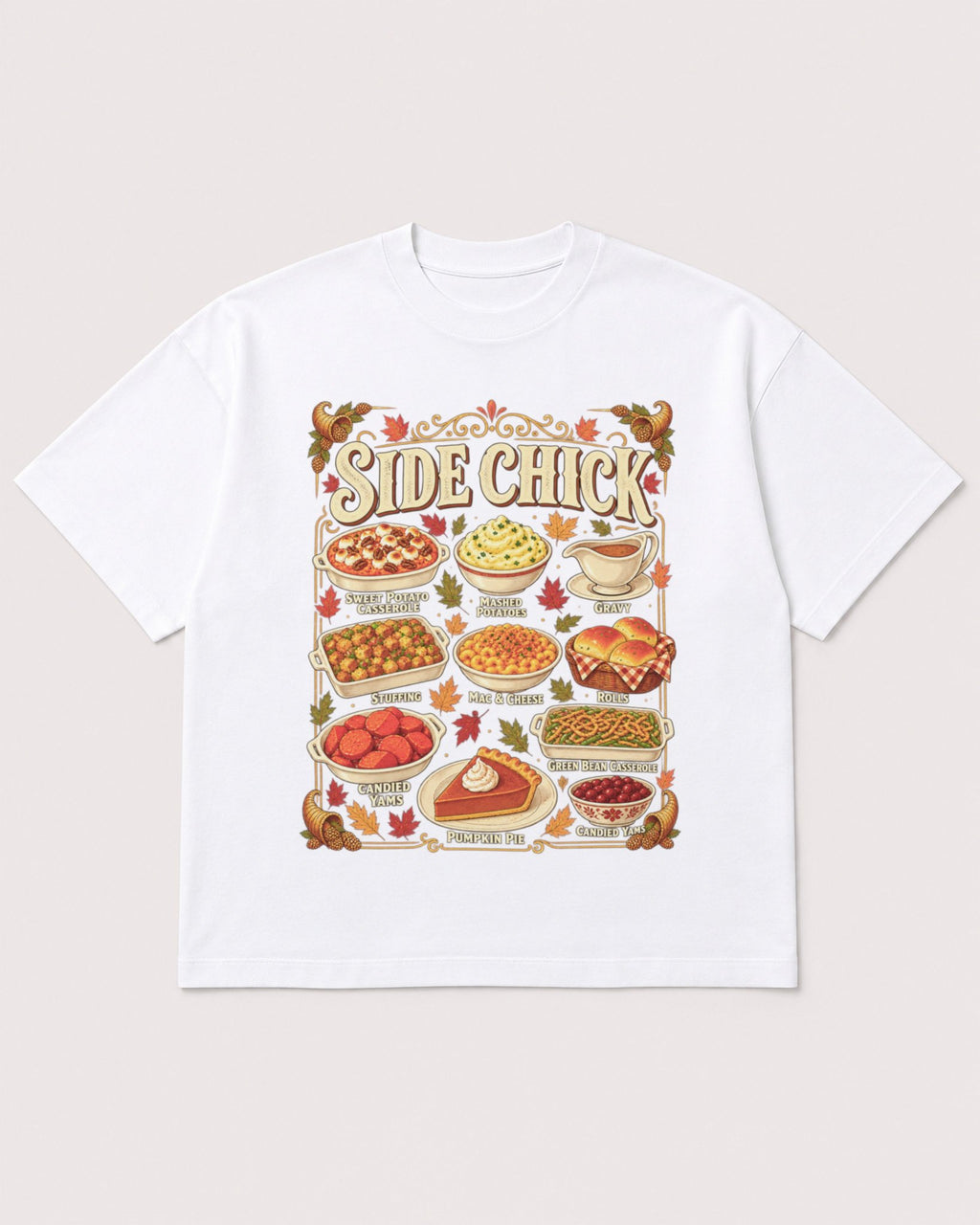 Mockup Boxy Heavyweight Tee White product