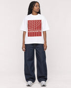 Mockup Boxy Heavyweight Tee White female full-body 04