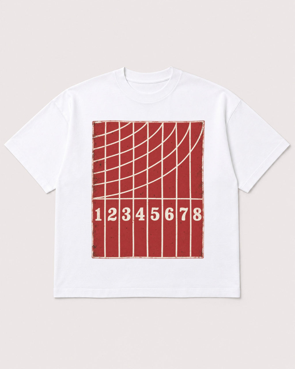 Mockup Boxy Heavyweight Tee White product