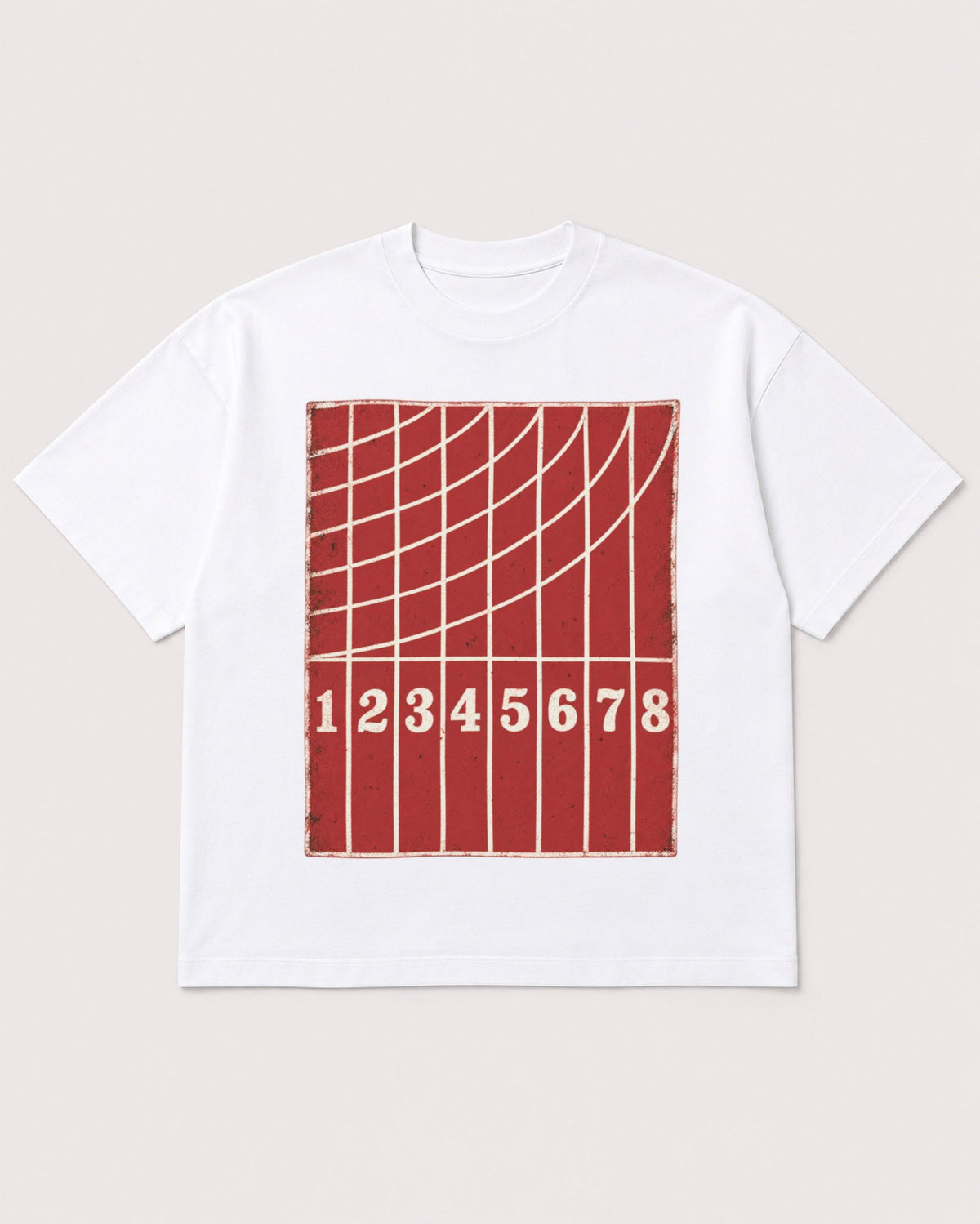 Mockup Boxy Heavyweight Tee White product