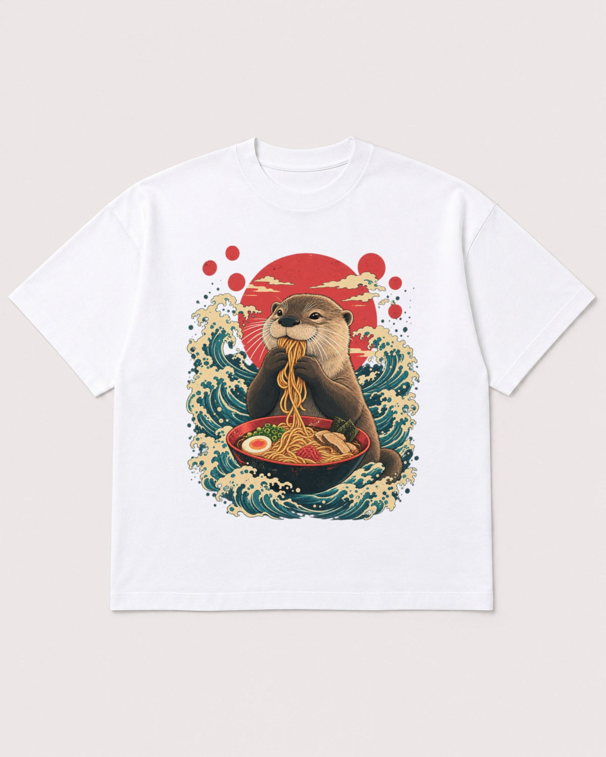 Mockup Boxy Heavyweight Tee White product