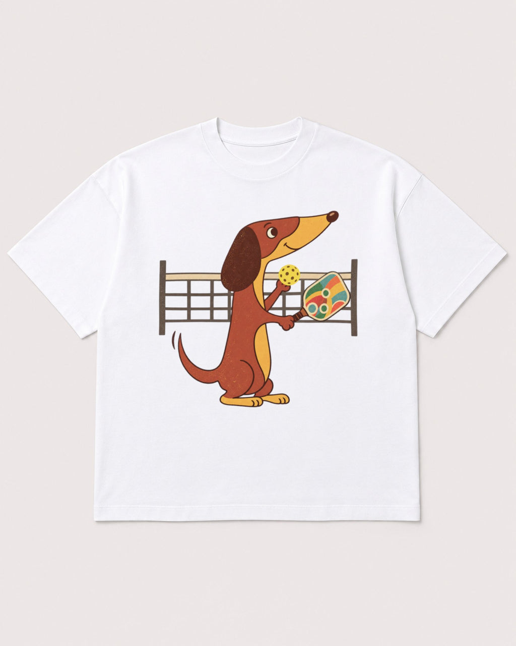 Mockup Boxy Heavyweight Tee White product