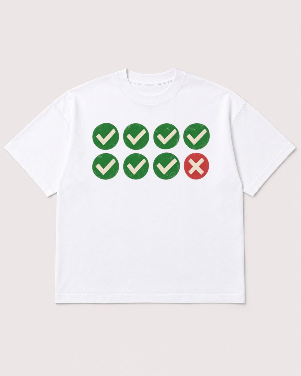 Mockup Boxy Heavyweight Tee White product