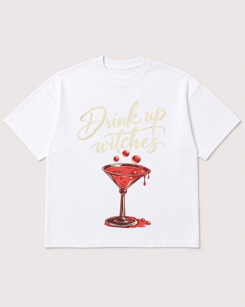 Mockup Boxy Heavyweight Tee White product