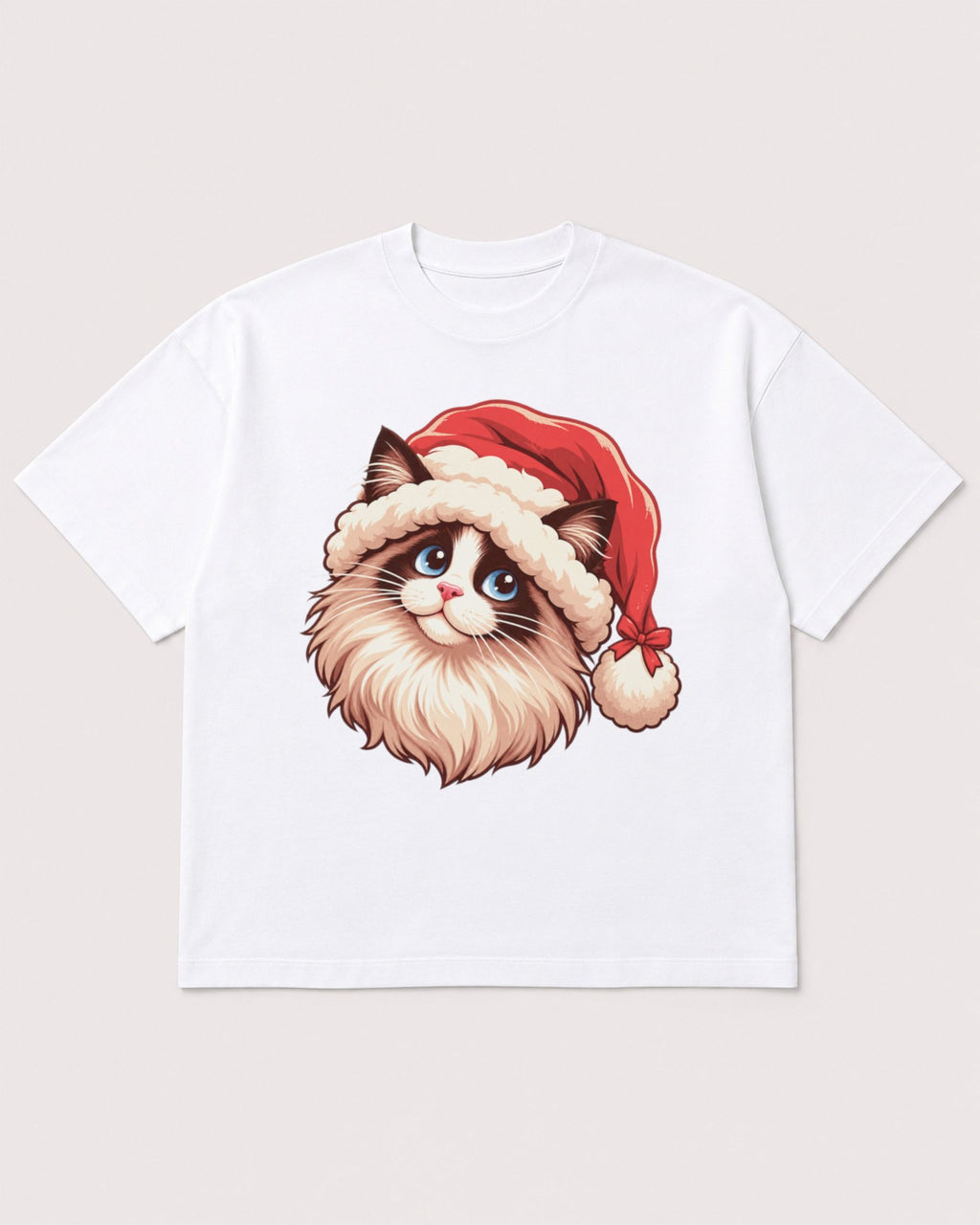 Mockup Boxy Heavyweight Tee White product