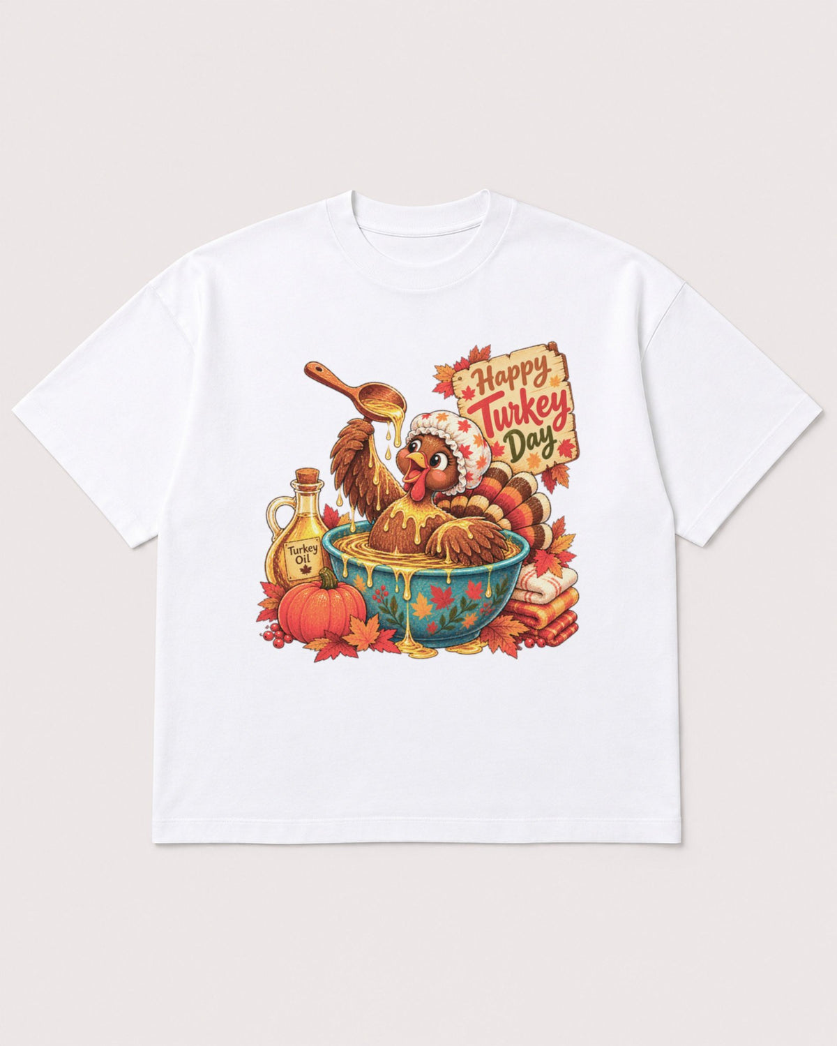 Mockup Boxy Heavyweight Tee White product