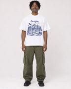 Mockup Boxy Heavyweight Tee White male full-body 04