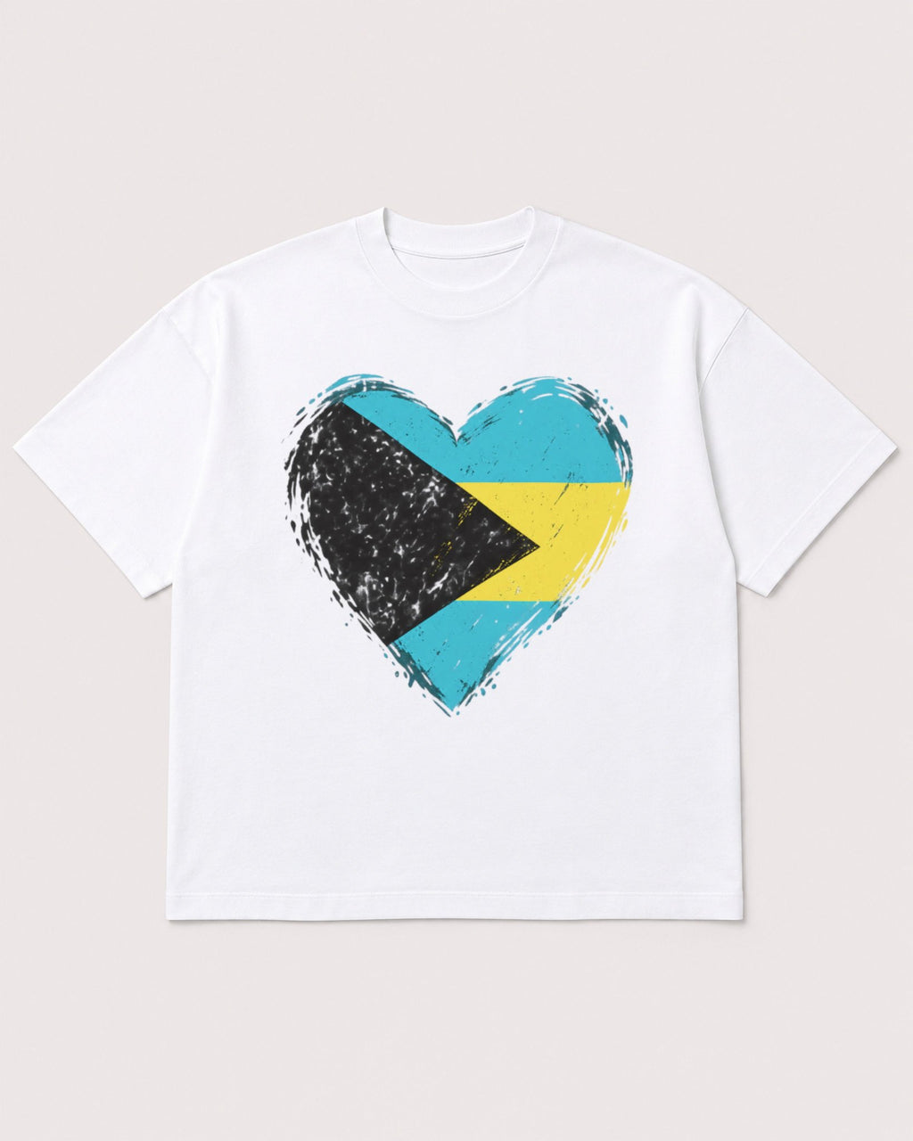 Mockup Boxy Heavyweight Tee White product