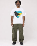 Mockup Boxy Heavyweight Tee White male full-body 04