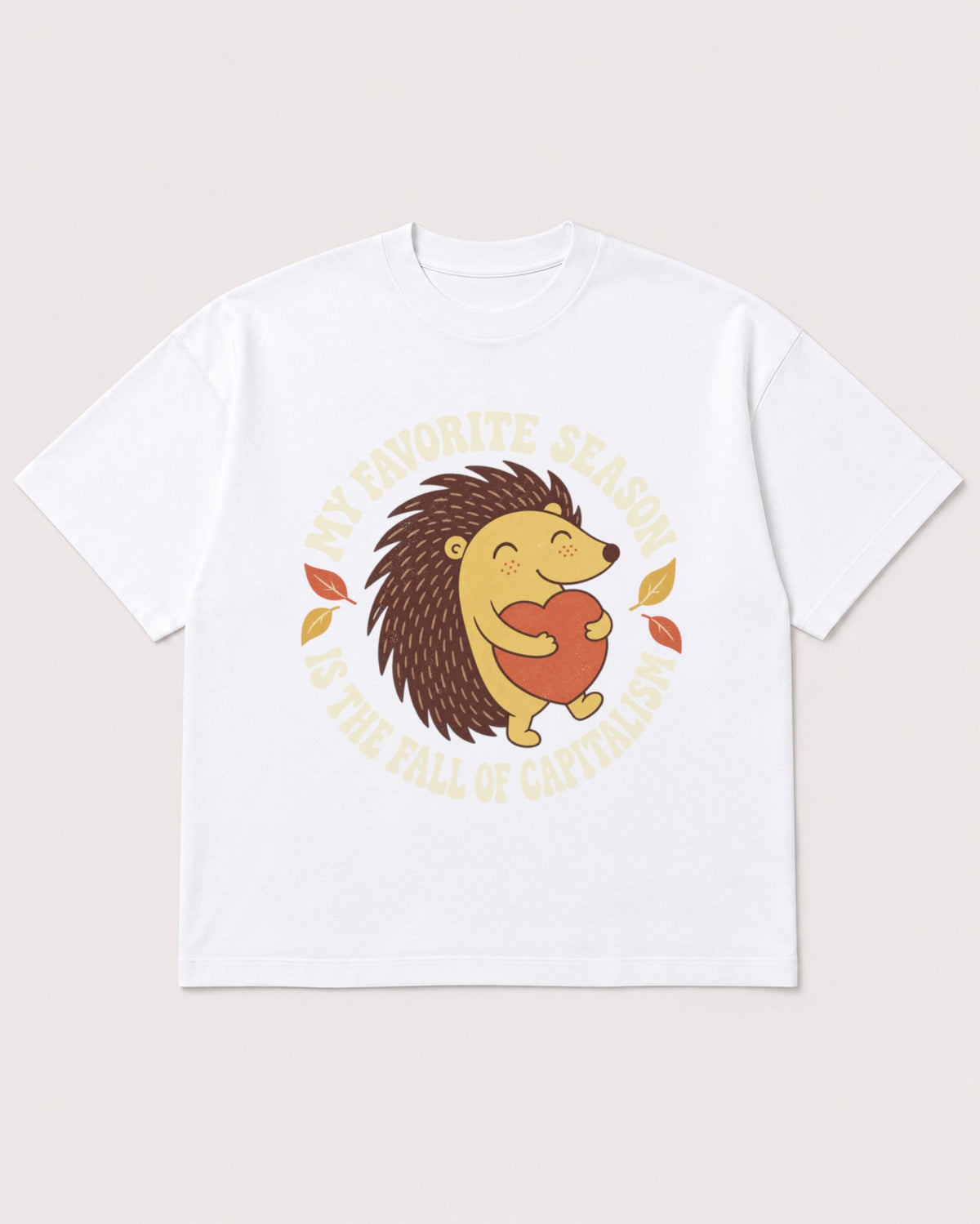 Mockup Boxy Heavyweight Tee White product