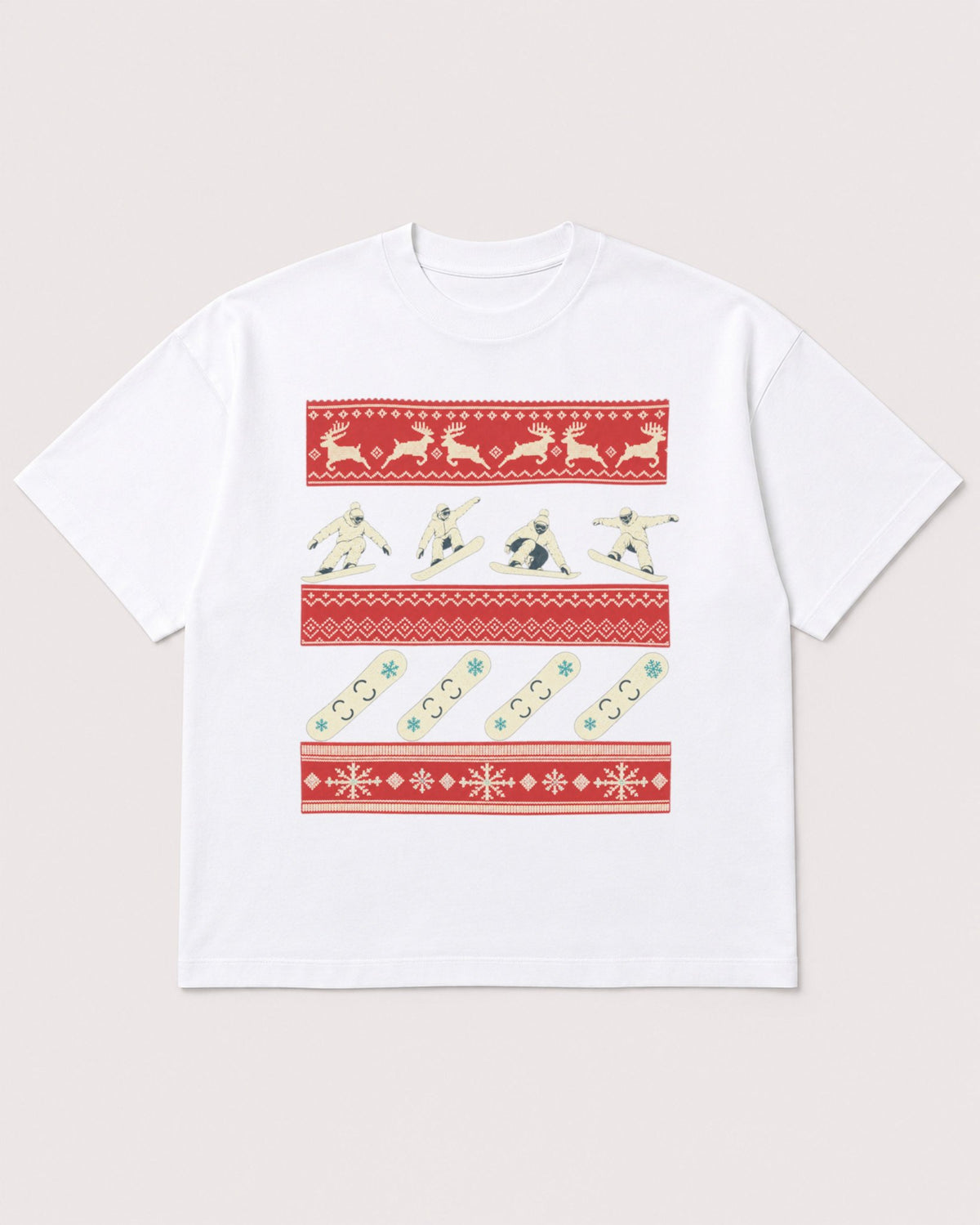 Mockup Boxy Heavyweight Tee White product