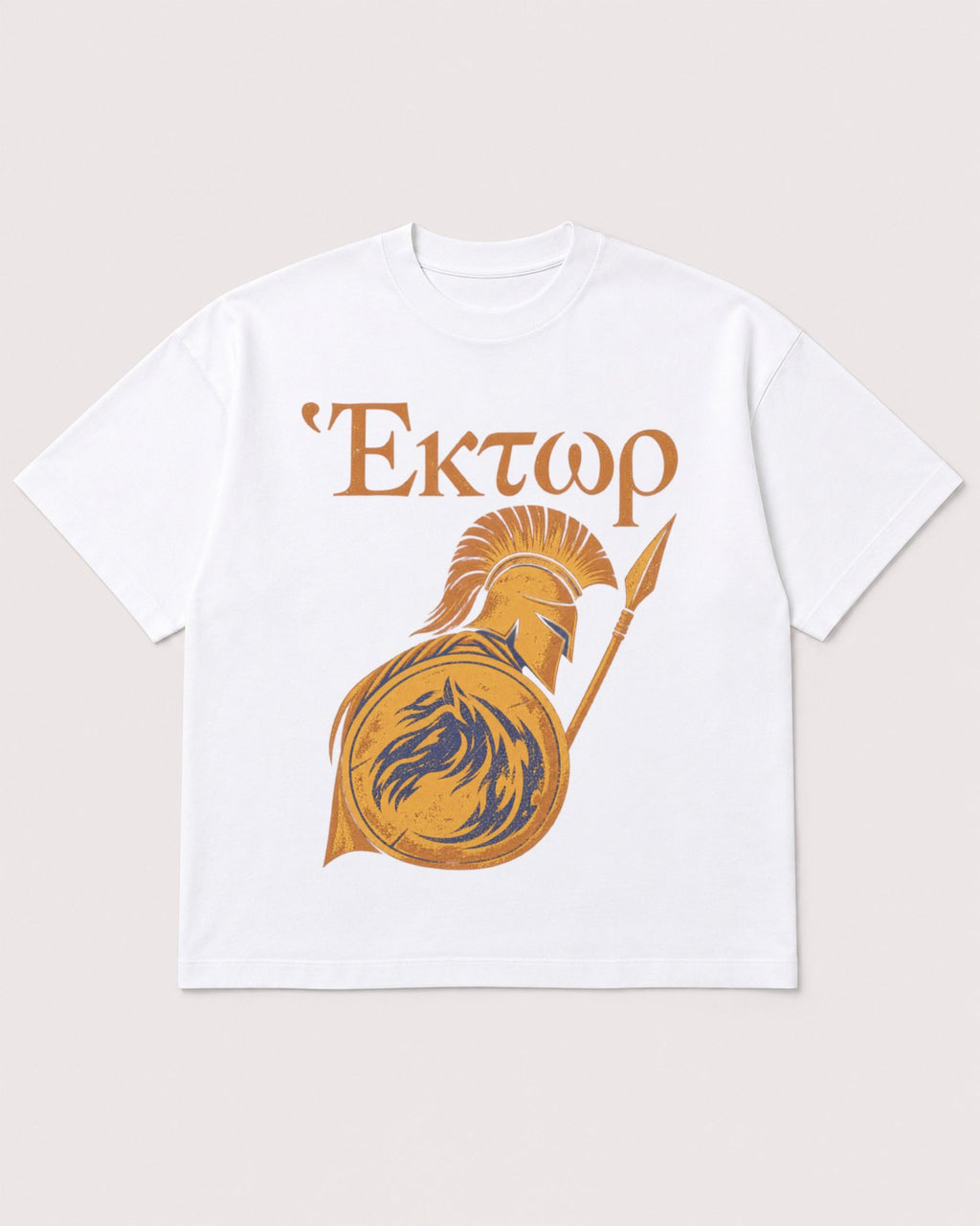 Mockup Boxy Heavyweight Tee White product