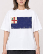 Mockup Boxy Heavyweight Tee White female close-up 33