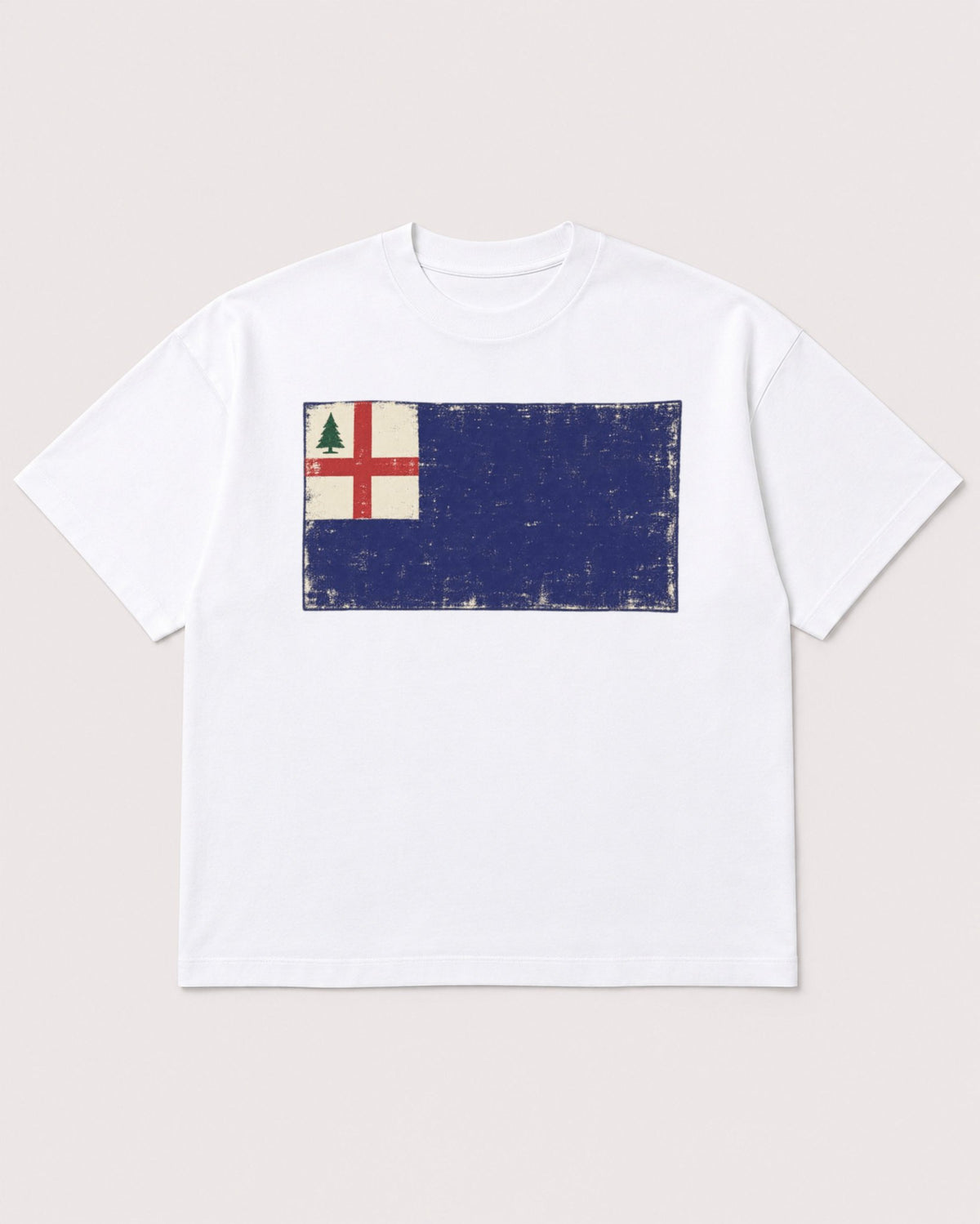 Mockup Boxy Heavyweight Tee White product