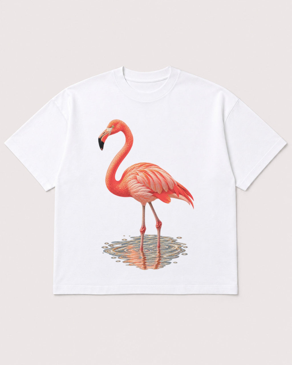 Mockup Boxy Heavyweight Tee White product
