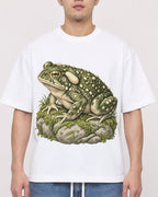Mockup Boxy Heavyweight Tee White male close-up 13