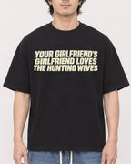 Mockup Boxy Heavyweight Tee Black male close-up 03
