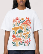 Mockup Boxy Heavyweight Tee White female close-up 04