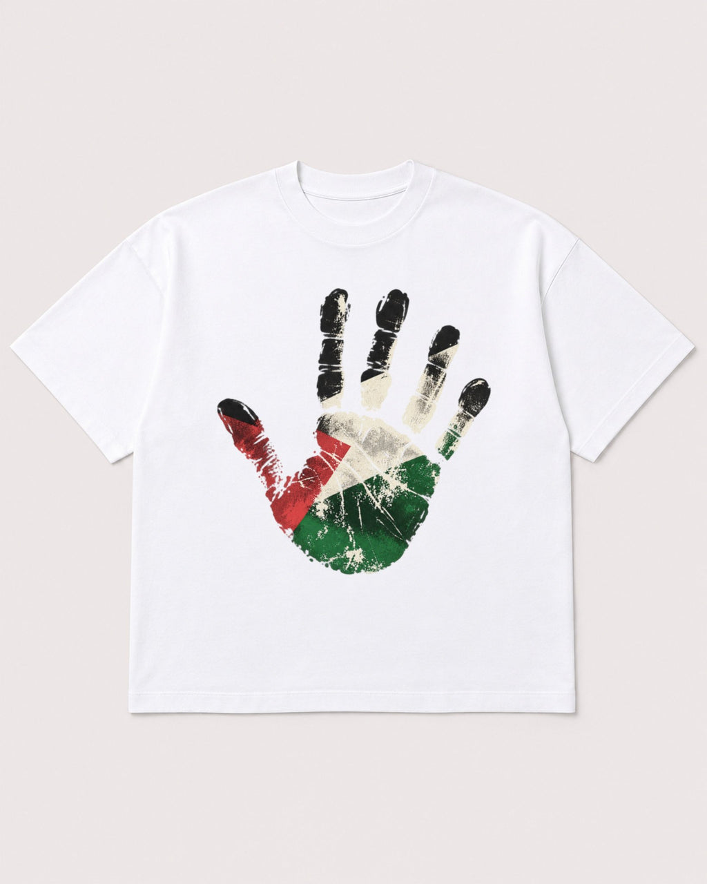 Mockup Boxy Heavyweight Tee White product