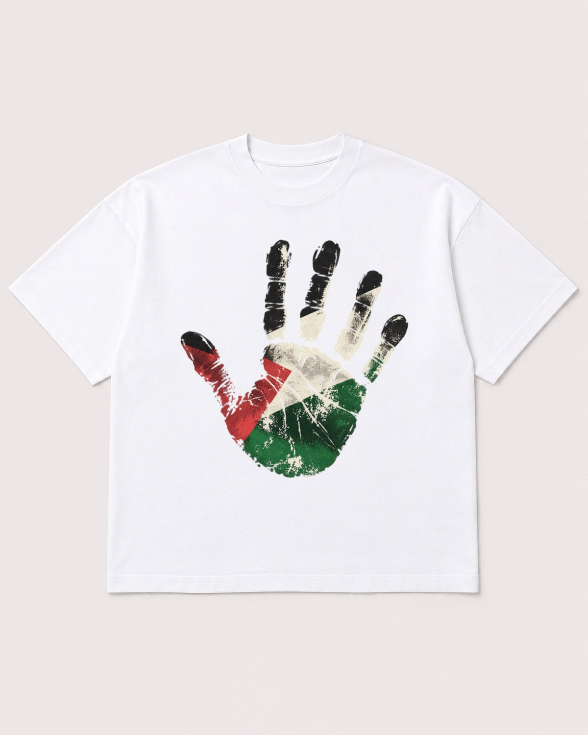 Mockup Boxy Heavyweight Tee White product